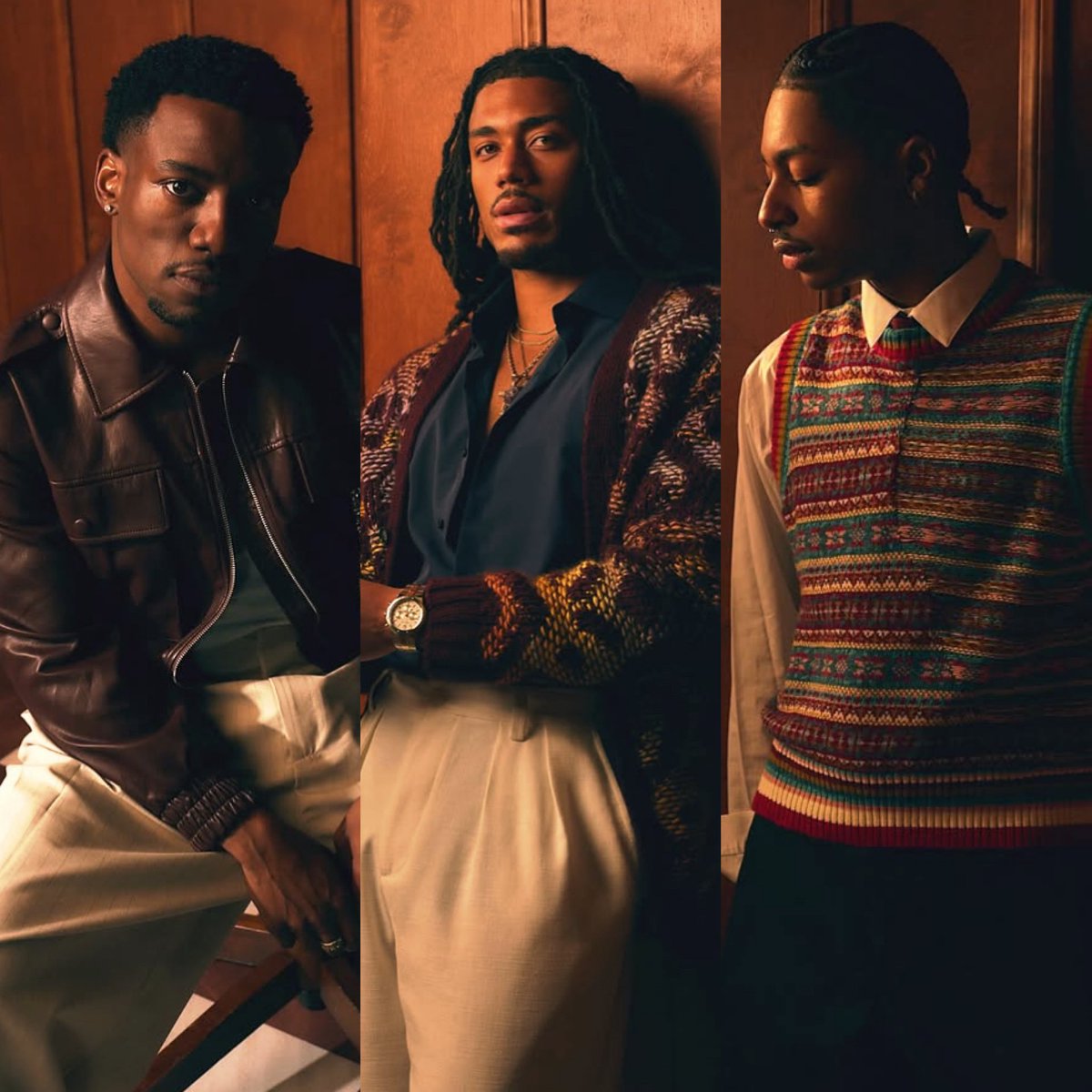 ZatimaOnBET's tweet photo. A DIFFERENT WORLD IS SHOWING THAT GAY & STRAIGHT MEN CAN BE FRIENDS ❤️

One thing this reboot is doing beautifully is showing gay and straight men being genuine friends without making their differences a big deal.

Amir, Shaquille and Kojo come from different backgrounds, but they can still joke, connect and build a real friendship. ❤️

Being comfortable in your own skin means being able to be around people who are different from you without feeling threatened.

And if a gay man simply being himself triggers you, maybe it’s time to ask yourself why but we all know why. 🚪😂👀 #ADifferentWorld