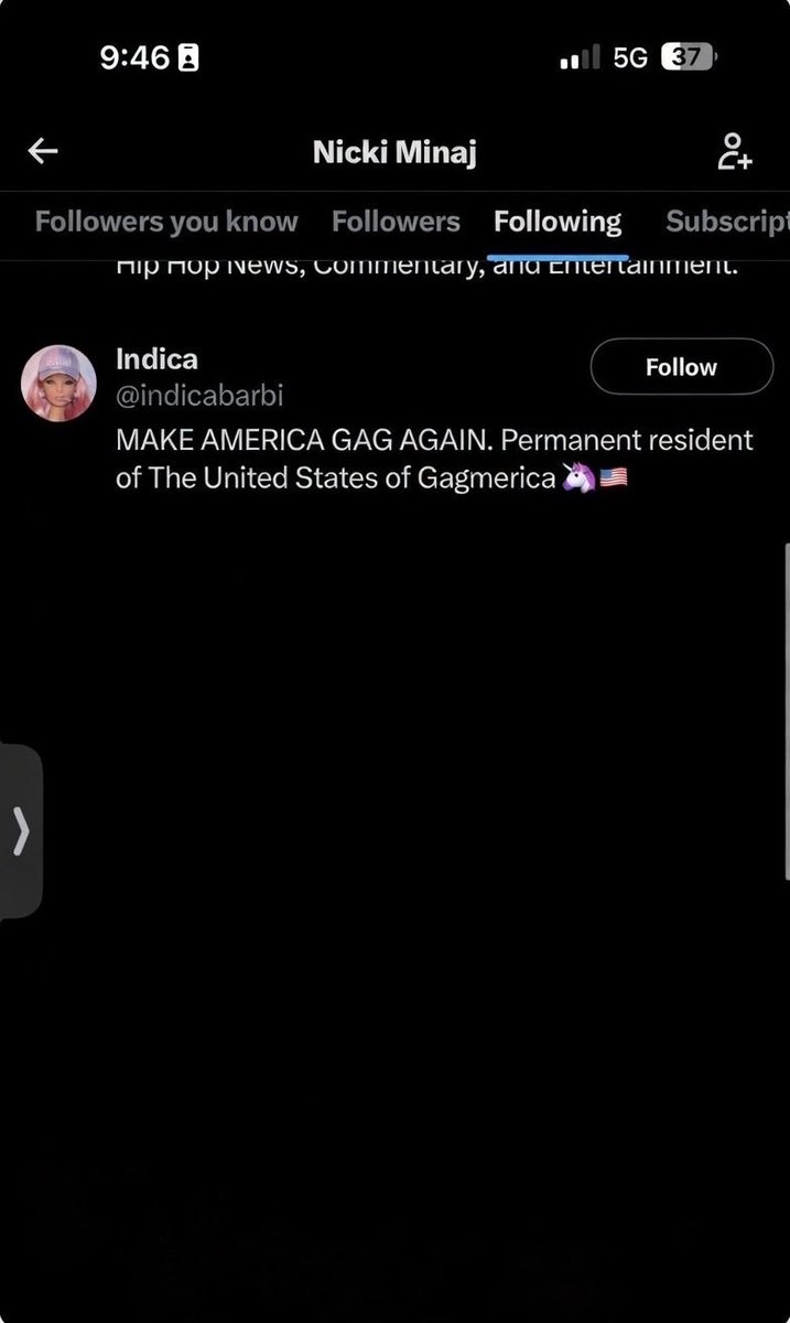 indicabarbii's tweet photo. @NICKIMINAJ hi mother can you please follow me on this account. You followed me on my last account but it got taken down🥹 https://t.co/8p7OM1rJih