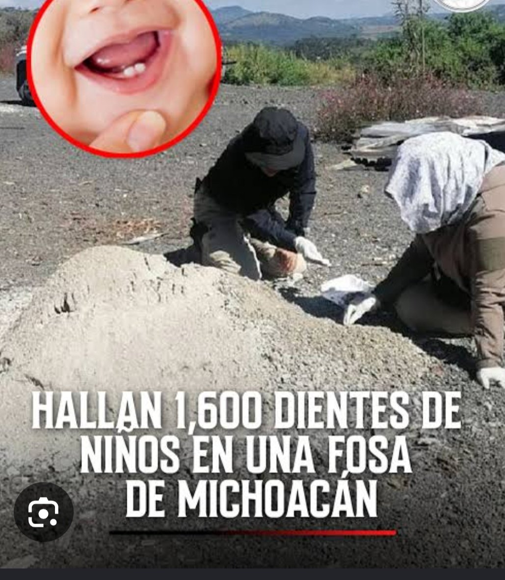 hinnojo_se's tweet photo. Que extraño que la delincuencia deje una "fosa clandestina" con la tierra floja y tan visible.

Por qué no muestran los "1600 dientes"?
Porque una ex "Pluri" del VERDE?
Y porque es apoyada por la oposición PRIANarca, si la hija de esta madre buscadora desapareció desde 2011 ?👇 https://t.co/MiiUj3VSHo