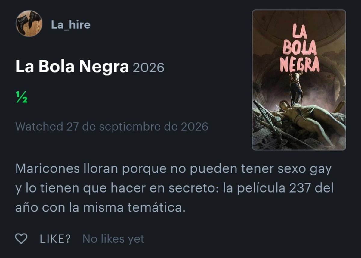calabathin's tweet photo. que las criticas a la bola negra sean todas porque es "propaganda woke" es exactamente el motivo por el que es tan necesaria https://t.co/q2JhLSETb0