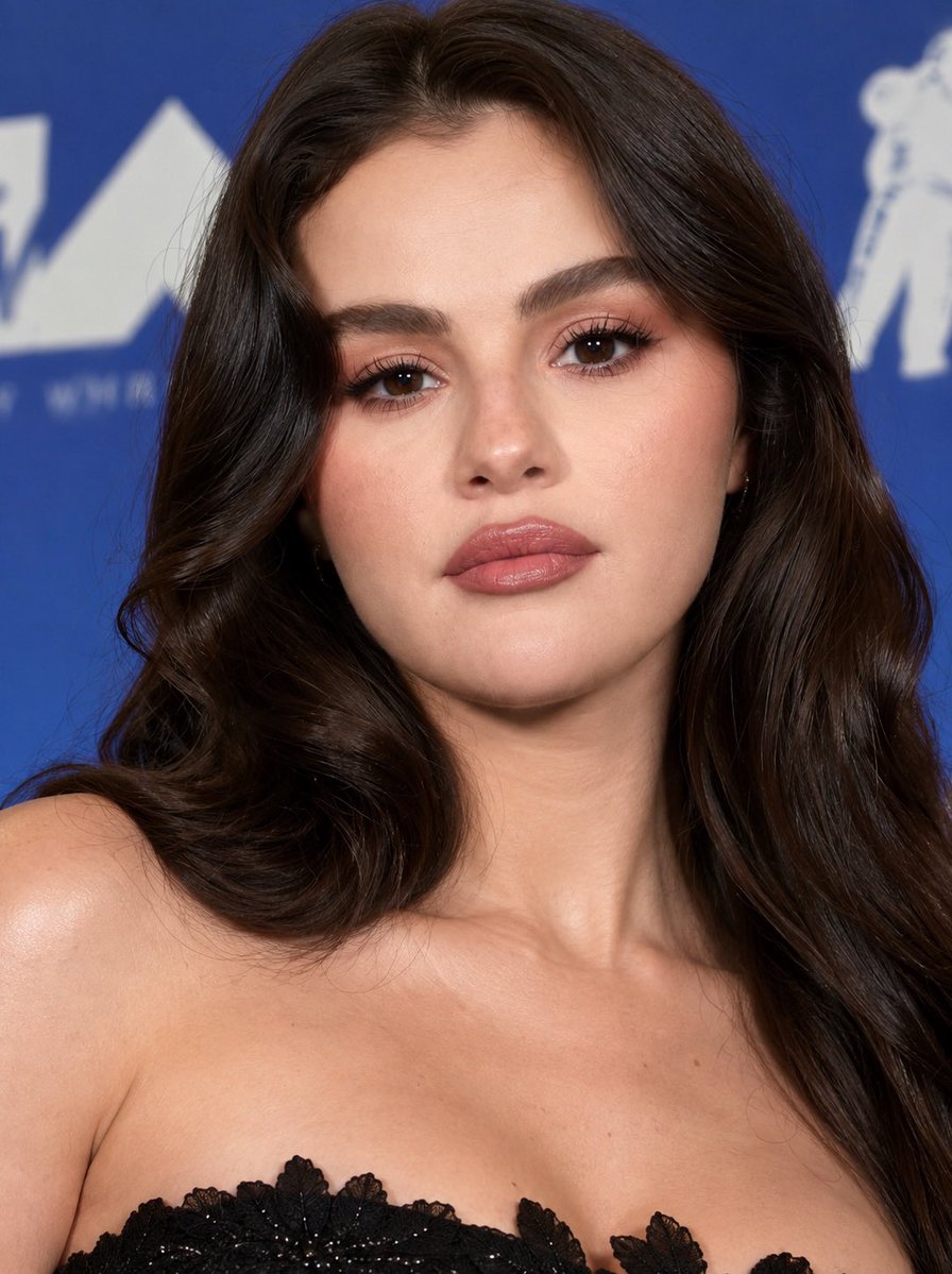 americanreqiuem's tweet photo. Selena Gomez wearing custom Oscar De La Renta at the 2026 #VMAs https://t.co/QUDSMjbjMx