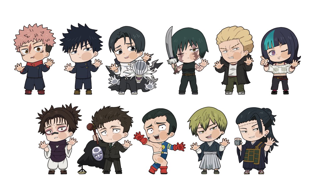 Inventario_JJKL's tweet photo. NEW JUJUTSU KAISEN CHIBI ILLUSTRATION!!

#JujutsuKaisen #JJK