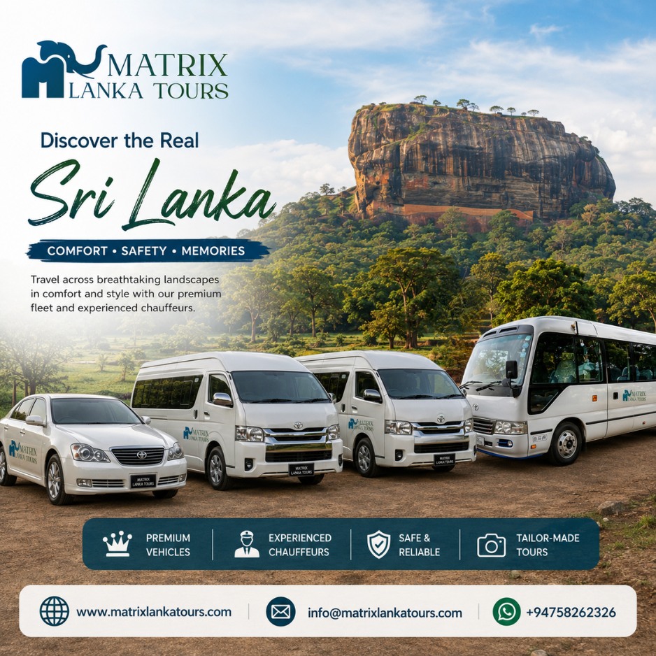 Mmiisabell's tweet photo. Discover the Real Sri Lanka in Comfort and Style! 🚙✨

Travel across breathtaking landscapes with absolute ease, safety, and unforgettable memories. Whether you're planning a scenic hill country escape or a wildlife safari, our premium fleet and https://t.co/TPeTV7MkOs