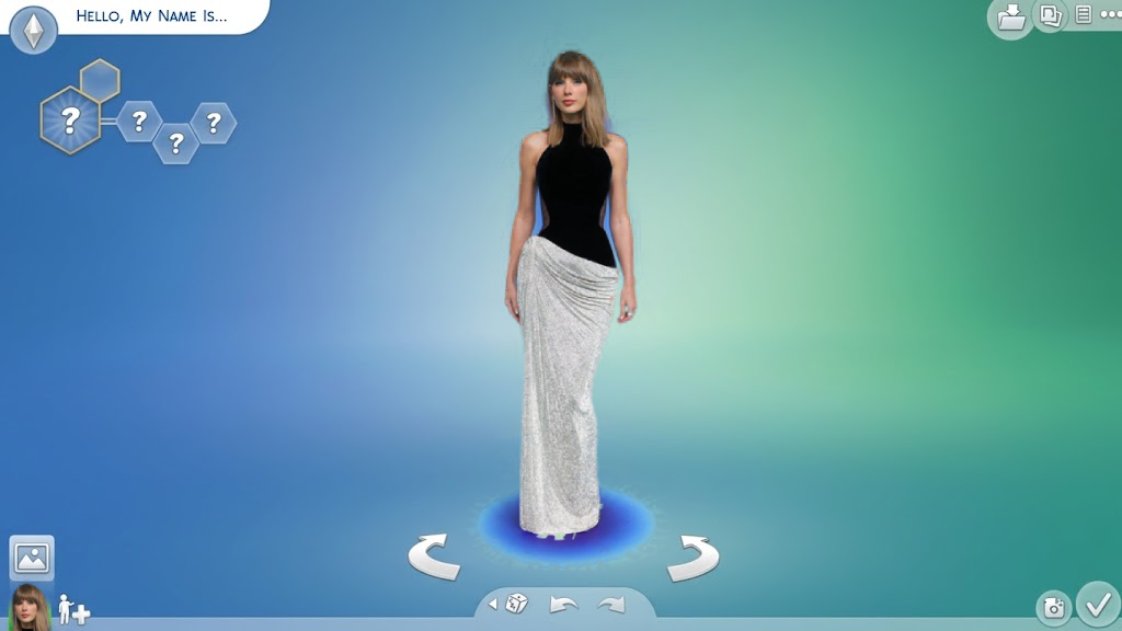 swiftfobico's tweet photo. esse blue carpet do vmas parece aquele painel de criar um sim no the sims https://t.co/8gU8vDZemB