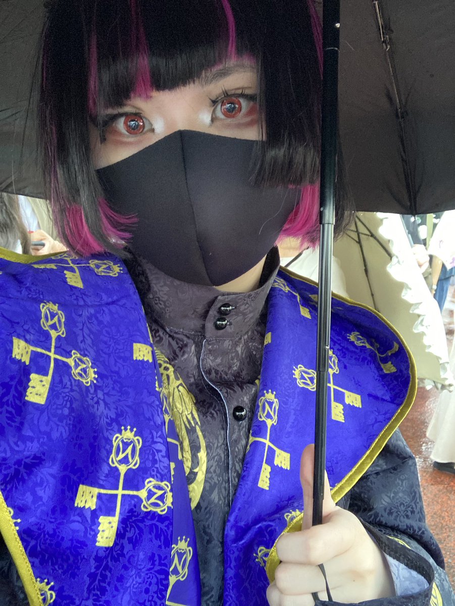 0s2g0r6's tweet photo. インパ待機！雨すごい
#Dハロ仮装2026 https://t.co/6NaqnDYyCi