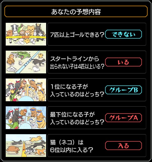 alfagg0m's tweet photo. 十三支の動物たちが挑むレース、みんなはどう予想した？

#モンスト
#オーブバックチャレンジ https://t.co/pInJHGpLgb