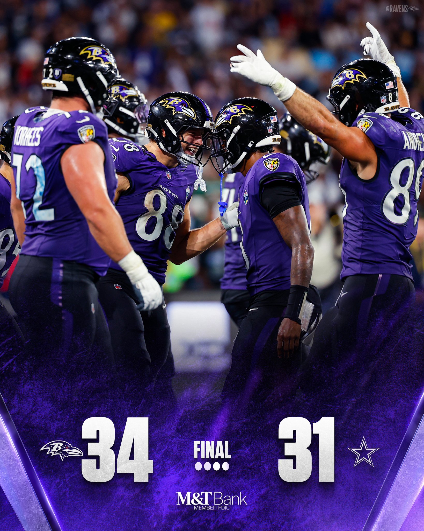 Ravens 34-31 Cowboys | NFL Week 3