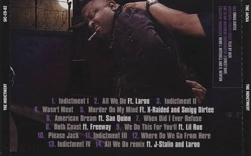 HboundRap's tweet photo. 15 years ago today, The Jacka's album
'The Indictment' is released.

#RIPTheJacka #HboundMedia https://t.co/bUZcUkh0kT