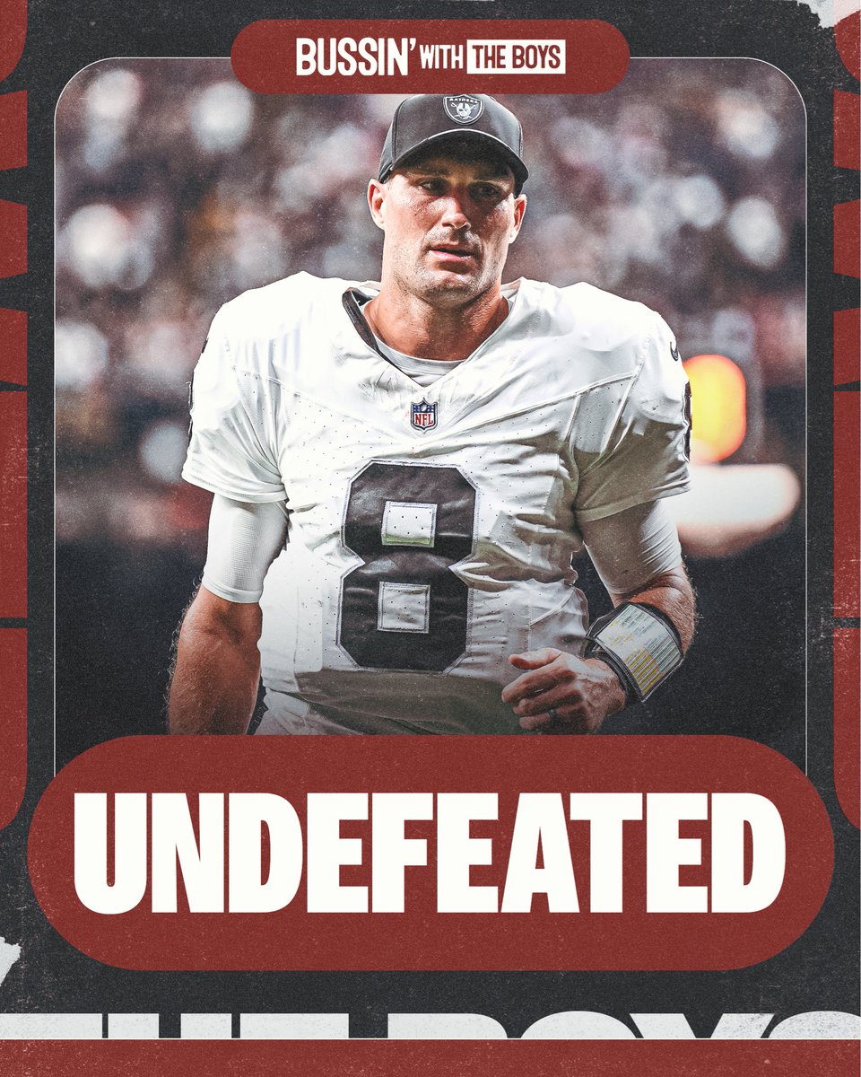 BussinWTB's tweet photo. Yes, the Las Vegas Raiders are UNDEFEATED 😳

They move to 3-0 after only winning 3 games all of last season... https://t.co/1VAYmyJefh