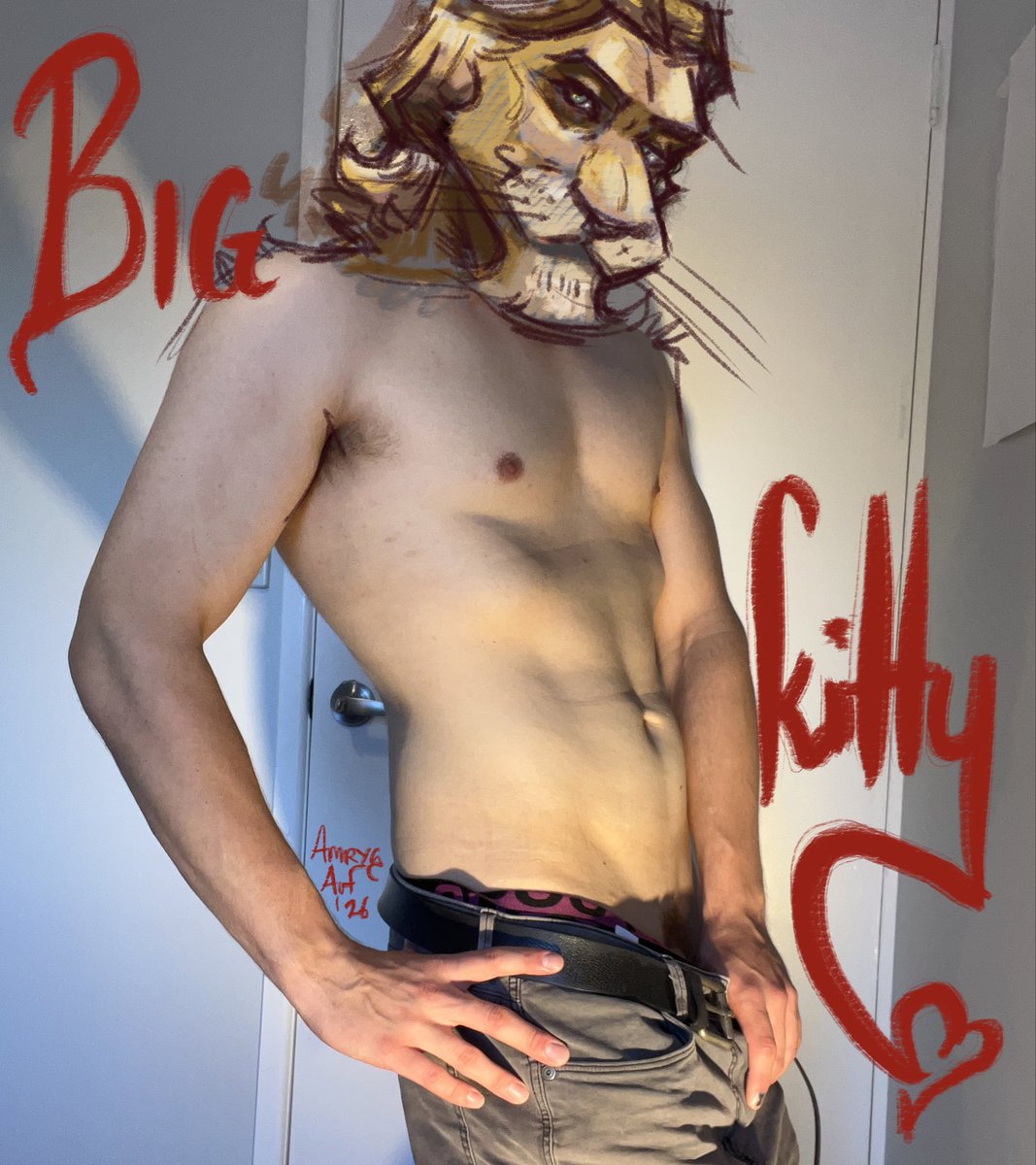 amrys_art's tweet photo. Selfie draw over 
I’m stoked with how lean I have become :3 https://t.co/SDlR6Qxq9F