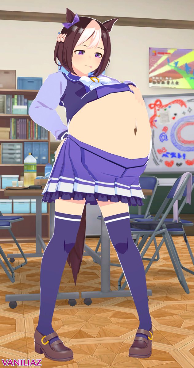 HatsoonayMiku's tweet photo. I've been really demotivated to make anything but I saw special week stuffing in official uma media and something clicked - 💙 https://t.co/2ZgnaoPZpX