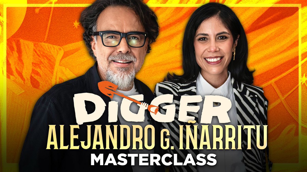 GabyMeza8's tweet photo. MASTERCLASS CON ALEJANDRO GONZÁLEZ IÑARRITU | DIGGER
https://t.co/mWsWrmlCfh https://t.co/yuvCgHp6q5
