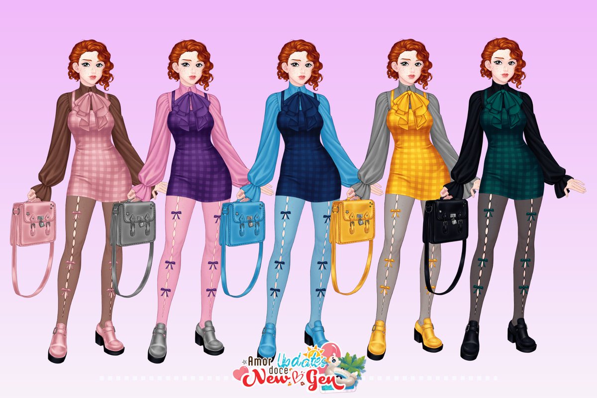 UpdatesADNewgen's tweet photo. 🍎 • TRAJE VIP N• 31! Back To School~
(O base é o vermelho no meio da primeira imagem)

Vão pegar ou skip? Eu acho que tá bem lindo... https://t.co/L5XUUsUZPu