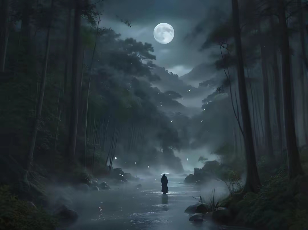 yyyyuf1a111's tweet photo. [Beneath the dim starry sky, I hum a tune through the vast, misty abyss of the mortal world, quiet and faint.]， https://t.co/qlyEGhfp50