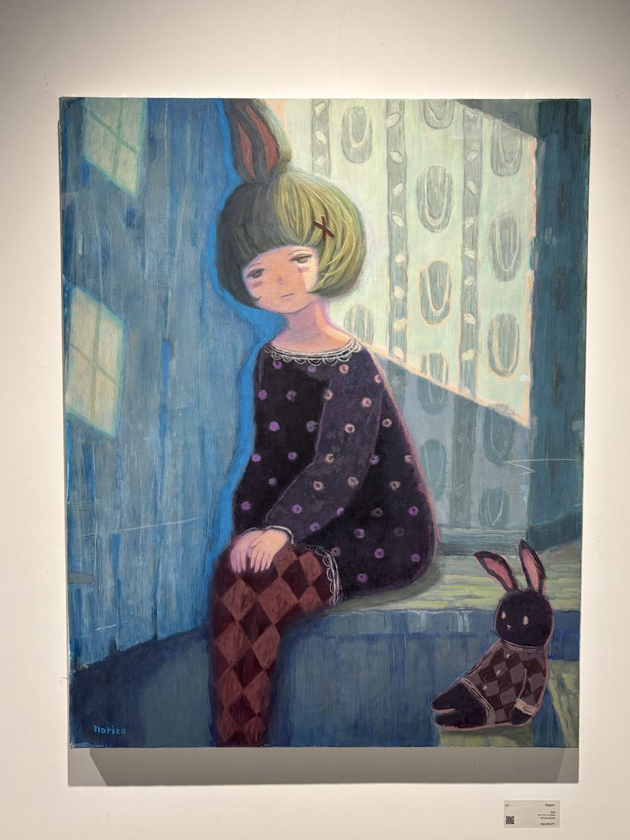 chobicon's tweet photo. Gleam
2026 Oil on Canvas 72.7×91cm
Contact： @Anico_ec 
個展<Overlapping>
本日最終日　12:00-17:00

#個展
#油絵
#soloexhibition
#painting🎨 https://t.co/WRq4ZiWlYK