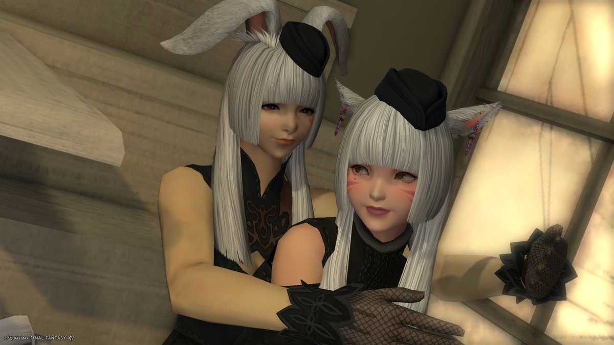 Reina_Nya's tweet photo. ぱるちゃんとSS撮りに行ってきたよん

NieR系のミラプリ大好きだからスタジオのSS捗りすぎてやばい
ぱるちゃんも相当捗ったのかスタジオ出る頃には100枚以上撮ってたようです☺

「久しぶりに誰かとSS撮りたみ」って呟いた時、���を掛けてくれてくれて本当にありがとう😭

#FF14 #FF14SS #Lune_Hou https://t.co/dbw3TvPlsE
