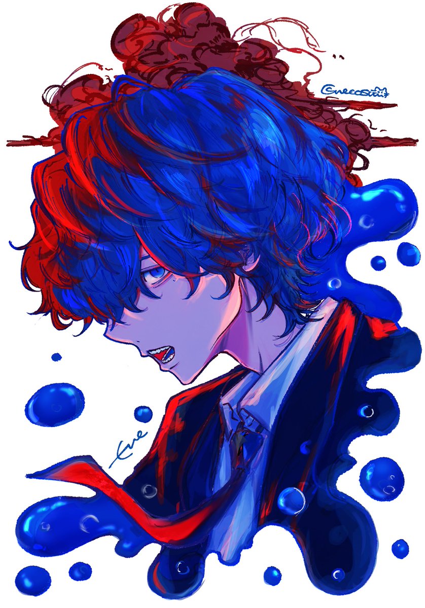 neconecosuii's tweet photo. 💙 #Eve家 https://t.co/XtXhAJSDiF