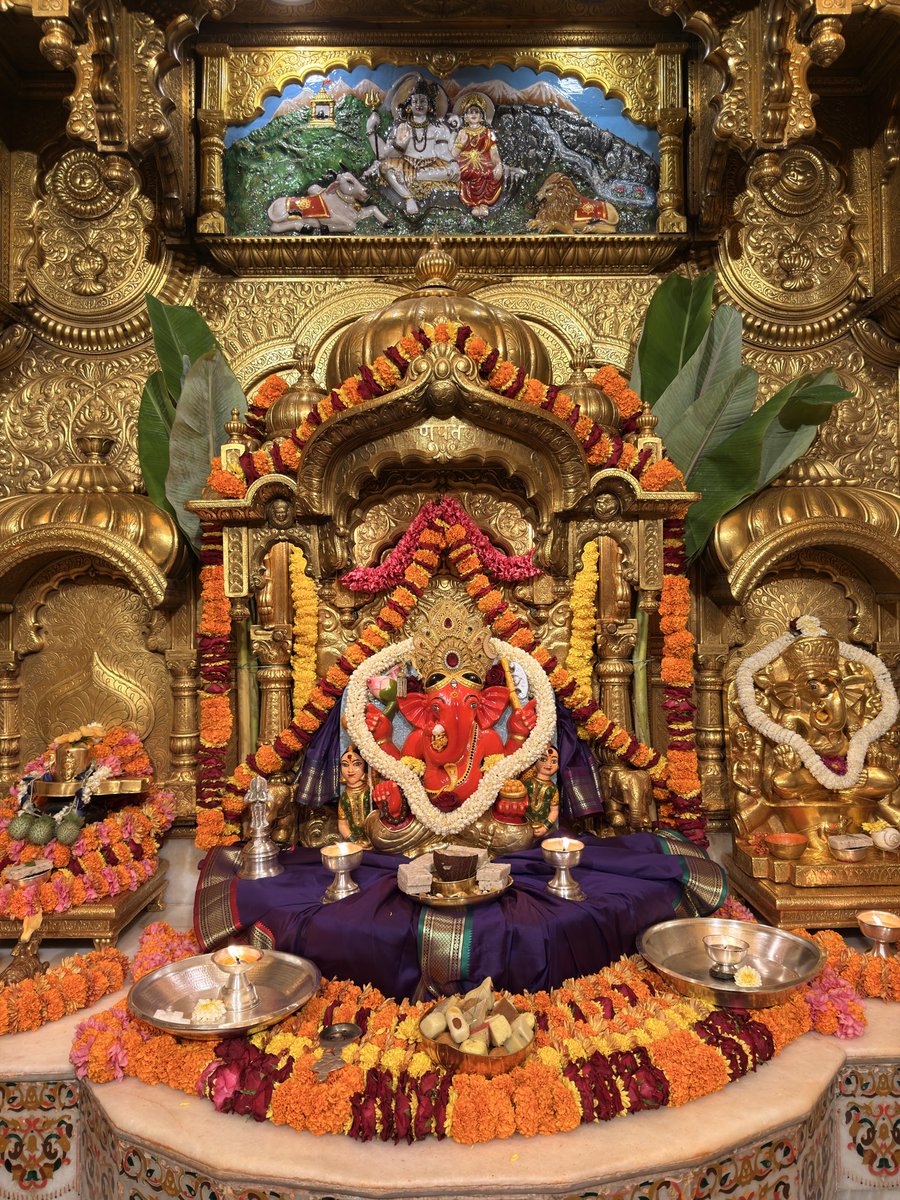 SVTMumbai's tweet photo. 🙏गणपती  बाप्पा मोरया 🌺मंगलमूर्ती मोरया 🙏२८/०९/२०२६
🙏Ganapati Bappa Moraya 🌺 Mangalmurti Moraya  🙏 28/09/2026 https://t.co/OjuyyVuPNG
