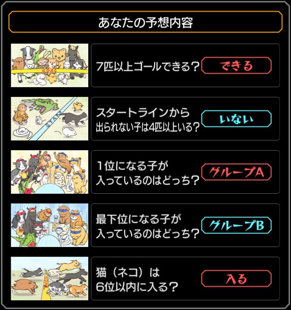 yuto52f's tweet photo. 十三支の動物たちが挑むレース、みんなはどう予想した？

#モンスト
#オーブバックチャレンジ https://t.co/P8LP8Q0jQz