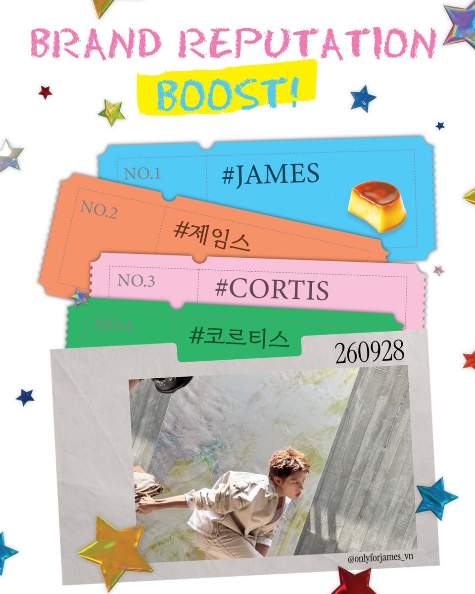 ofjvn_'s tweet photo. 260928 | DAILY BRAND REPUTATION BOOST FOR JAMES 🦅 

🎯: 350 REPLIES & 200 LIKES

• Use pictures, videos or gifs to prevent spam detection.
• Do not use emojis.
• Please use different compliments in English or Korean, and include hashtags.

2️⃣ DAILY SEARCHING BOOST “코르티스 제임스" & "JAMES CORTIS"

🔗 Google: https://t.co/RCtPYi5z6u
🔗 Youtube: https://t.co/GctkE0vxhT
🔗 Naver: https://t.co/lmJZPi5Bkr
🔗 Daum: https://t.co/Phkc1drHJO

#JAMES #제임스