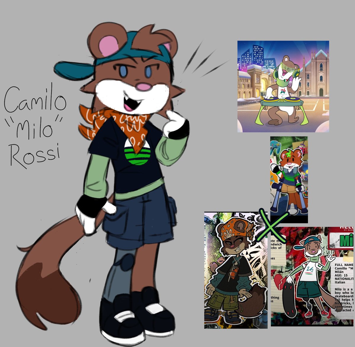 raccoonshark67's tweet photo. #tsmtv #mascotverse 
I honestly feel very terrible about the voting poll results because I really loved the other Milo designs by artists and it makes me feel very sad to see the hard work disappeared in a day. I decided to redesign him by combining all of the designs. + https://t.co/4ChaKk1RVP