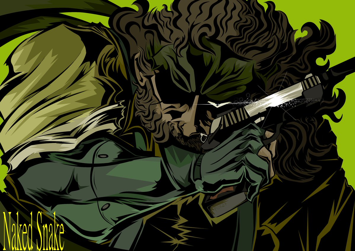 puchacz_Ctrxmix's tweet photo. Naked Snake drawing https://t.co/Xf1cwZfJjj