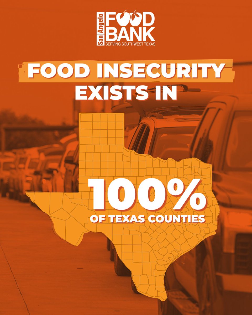 SanAngeloFB's tweet photo. This Hunger Action Month, we are Nourishing in Numbers to reduce the number of individuals facing food insecurity across Southwest Texas. 🧡

Take Action Now
🟧 Volunteer: https://t.co/QnswTFo0Rh
🟧 Donate: https://t.co/QnswTFo0Rh https://t.co/GAUi9ik1yk