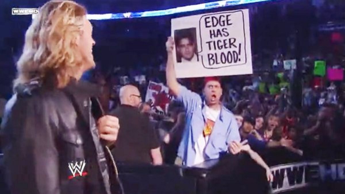 AndyGibsonTV's tweet photo. Sign Guy will leave behind a massive hole in the crowd and a lasting impact on what it meant to create posters which elevated storylines also a visual aesthetic to boost televised events.

Thank you, Rick Achberger.

#SignGuy
#RickAchberger
#RIPSignGuy
#RIPRickAchberger
#WWE https://t.co/J31vhO82pU
