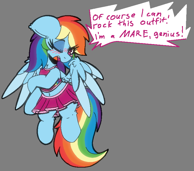 4ft_of_fluff's tweet photo. Lil doodle from today's Magma
Sometimes the wonderbolts need some moral support as well!

#mlp #mlpfim #rainbowdash https://t.co/TsnK1qFkW1