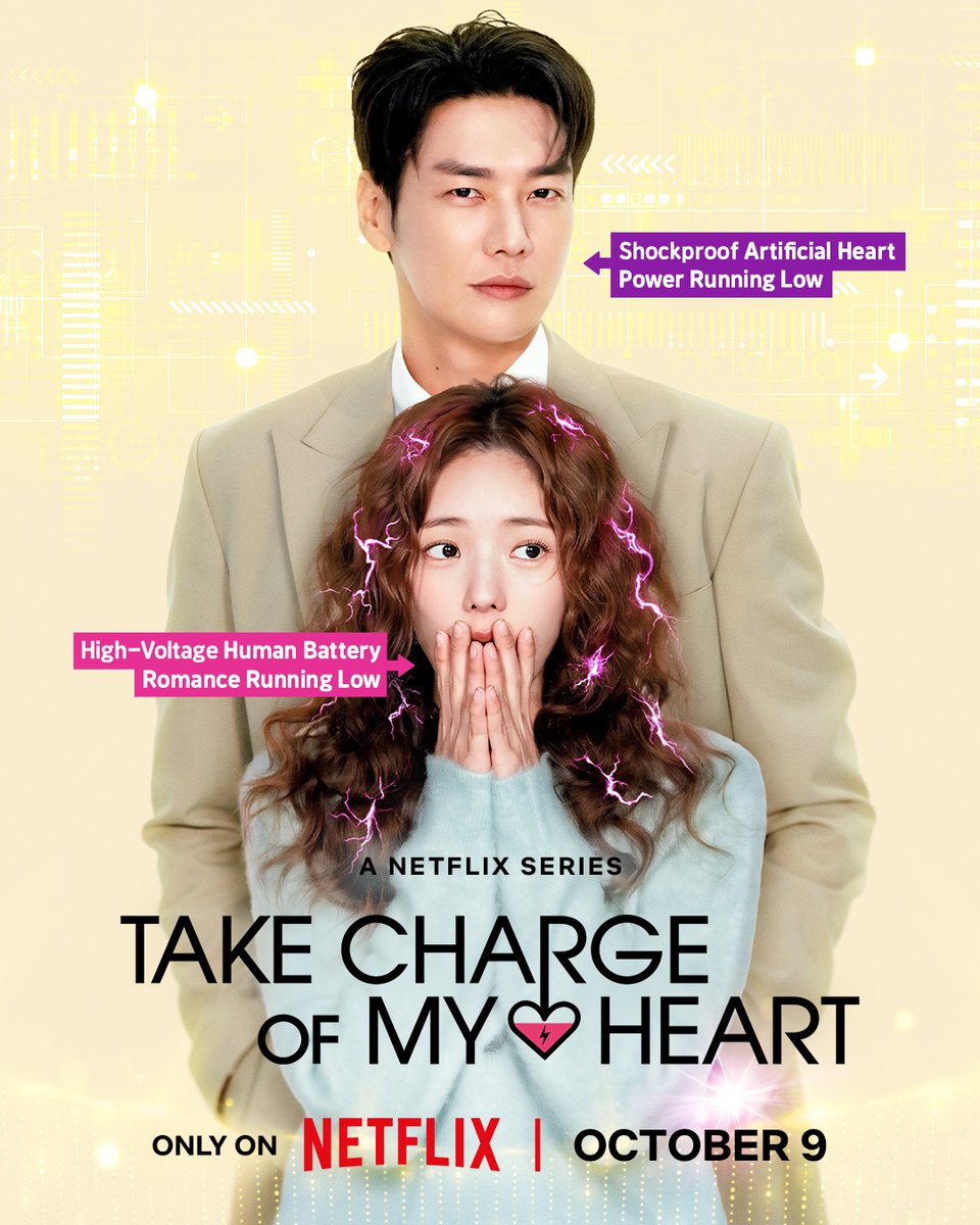 kdramasdiary's tweet photo. Posters of #TakeChargeOfMyHeart, releasing on October 9. https://t.co/zZPUYVdYof