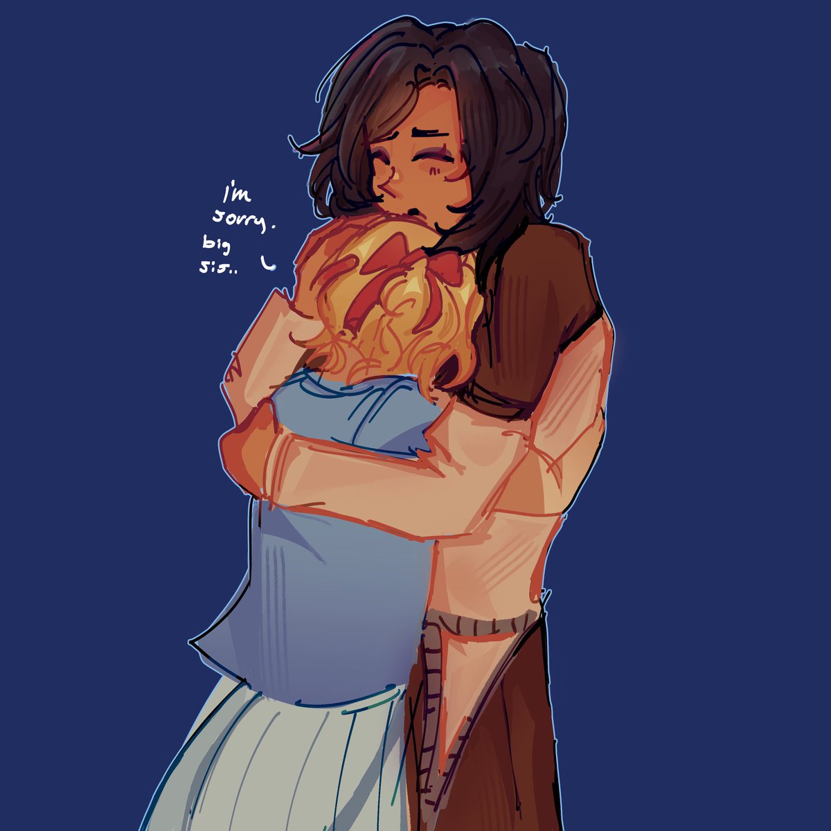 f1ordolce's tweet photo. Lrt this scene was so sad  i remembered this doodle that i never posted #persona2 https://t.co/65SUOyweAg