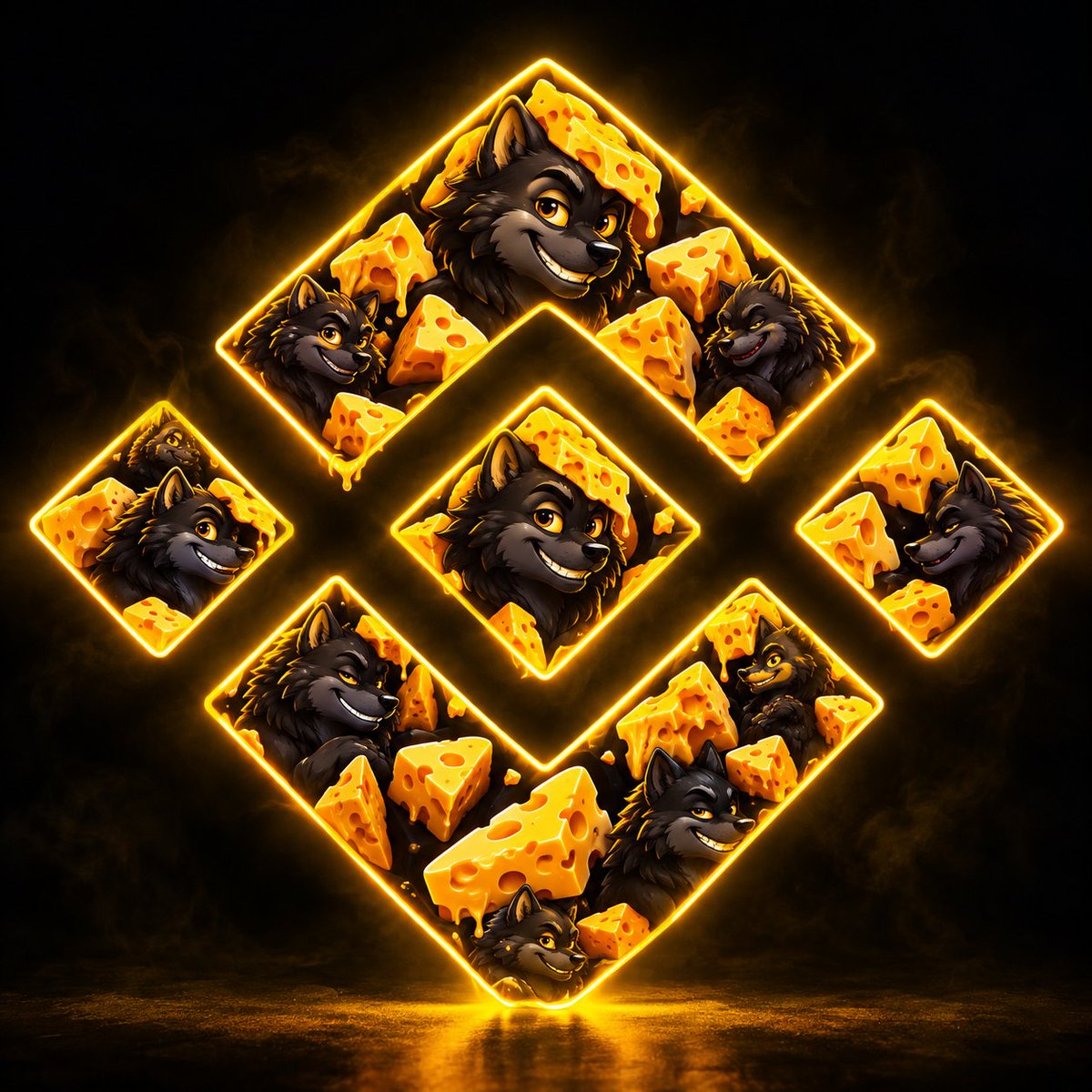 Cheesy_Wolf's tweet photo. Cheesy Wolf will make BSC Great Again 🐺🧀 https://t.co/YxRO2i1RWR
