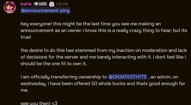 _VerriBerriProd's tweet photo. SOLD THE DAMN SERVER FOR 50 BUCKS https://t.co/II6x1fkyJv