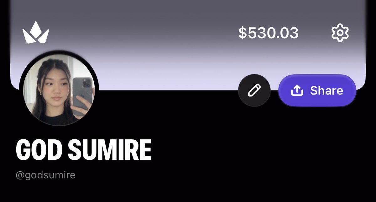 GodSumire's tweet photo. turned my vanilla account into findom and made this in just 24 hours 💸 

Did I do good? 🤭 https://t.co/8WqRuG1E1O