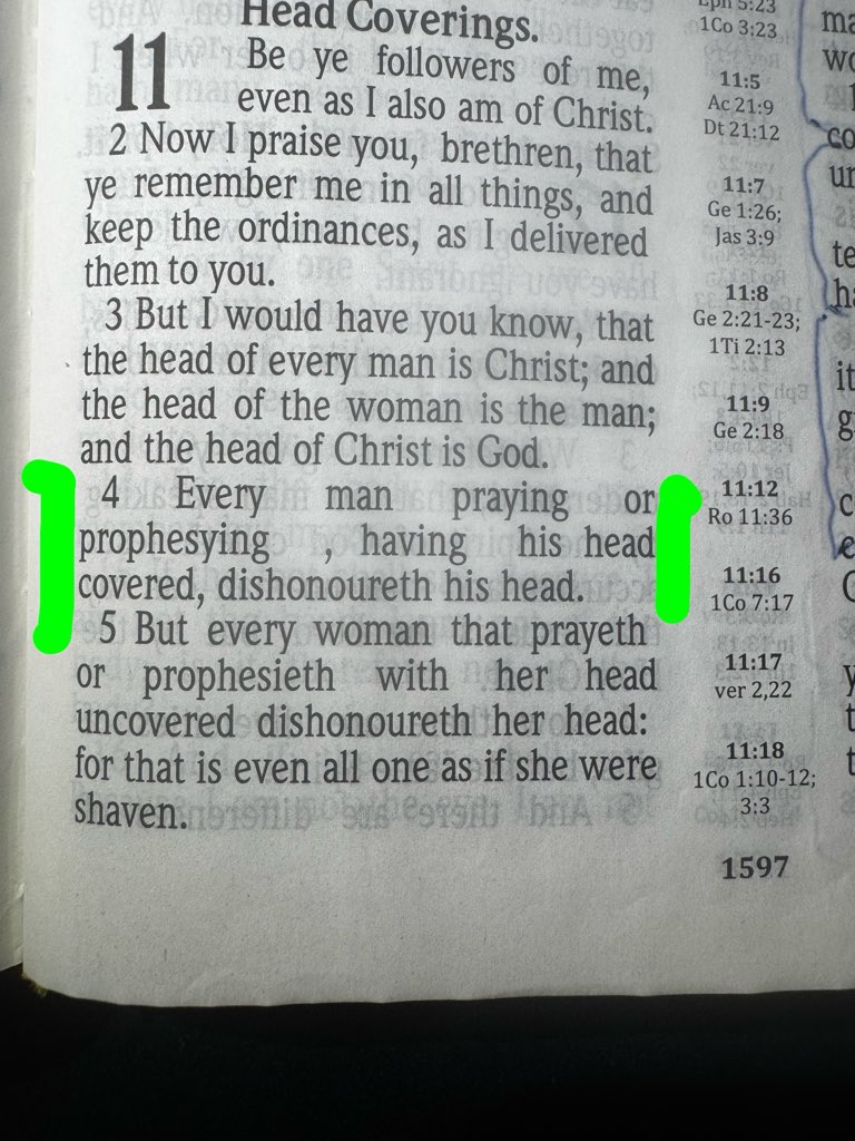 jisosDebere's tweet photo. @ussyussy20 @hanty_temmy @DanielRegha That would likely be you argument, but if that is the case Paul would have said men shouldn’t cover their hair. Read your Bible don’t use your pastor explanation in church, open the book and read for yourself. https://t.co/yU9GgwsWNS