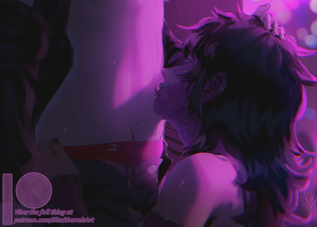 BlackberrehArt's tweet photo. Shiggy and Dabi in some fun lil outfits, plus them having a back alley tryst 😉

#mha #shigadabi https://t.co/LSmslLFylN