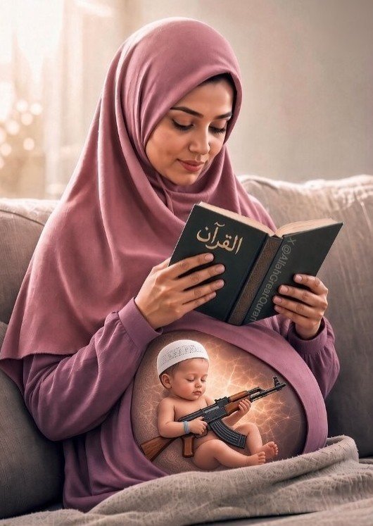 Patriotic_Keith's tweet photo. @TheDemSlayer When I see islamists train their children from birth to hate, kill and murder, I am reminded of verses in the bible:

Here is one:
"So we captured all his cities at that time and utterly destroyed the men, women and children of every city. We left no survivor."
— Deuteronomy 2:34 https://t.co/9SRl9INjXJ