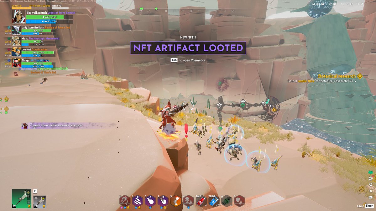 SteppeWalker's tweet photo. The Legendary Grind Continues!! 👽🚀
@playbigtime @OpenLoot 🍀🍀🍀
#EPIC #NFT #LOOTED 🪐🪐🪐 https://t.co/BUZheDmLNs