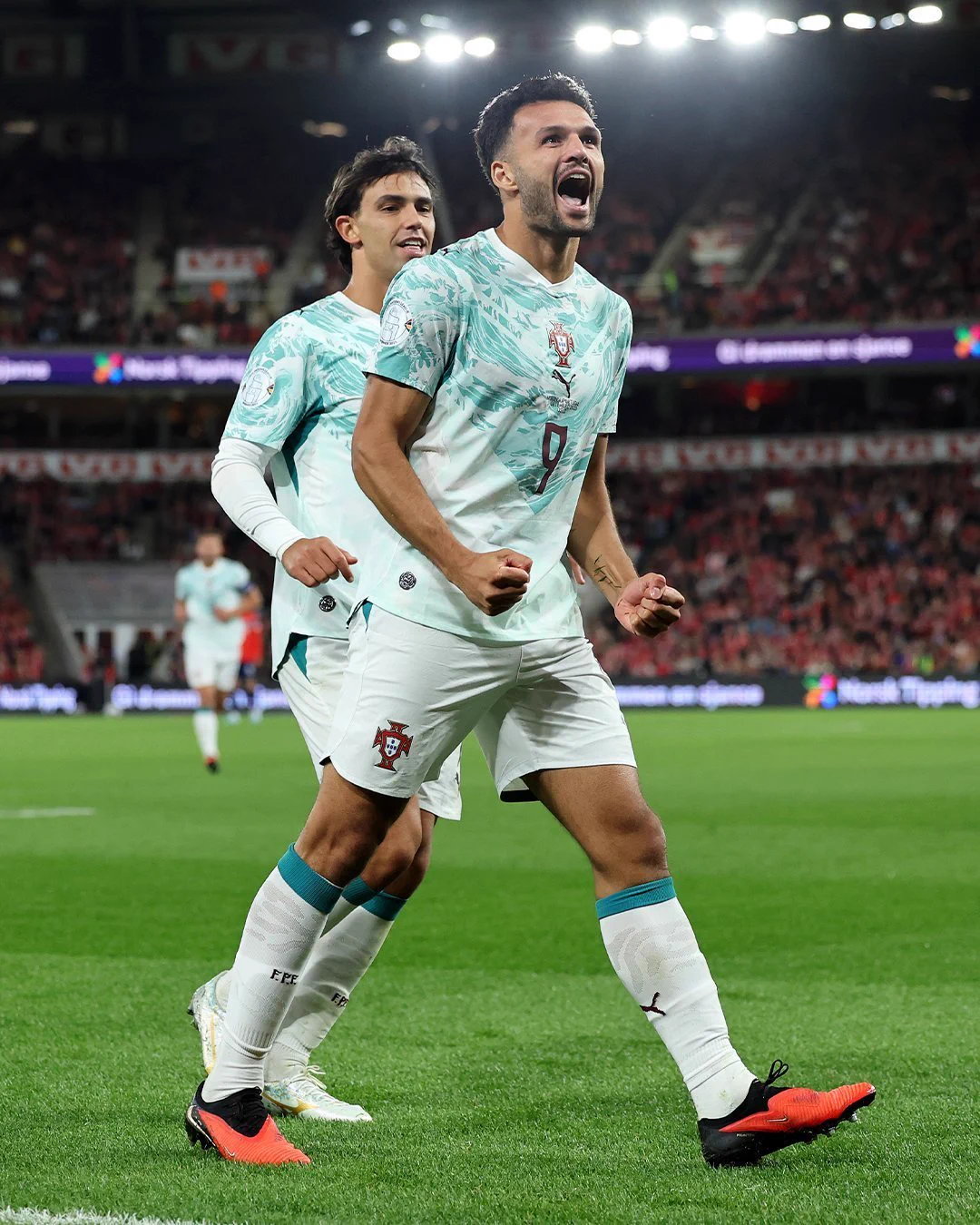 La Quinta del Fútbol on X: "#UEFANationsLeague Liga A Grupo 4 Fecha 2  Dinamarca 2 (Davies 53' a.g Isaksen 66') 0 Gales Noruega 1 (Haaland 51') 2  Portugal (Joao Félix 17' Ramos 54')" / X