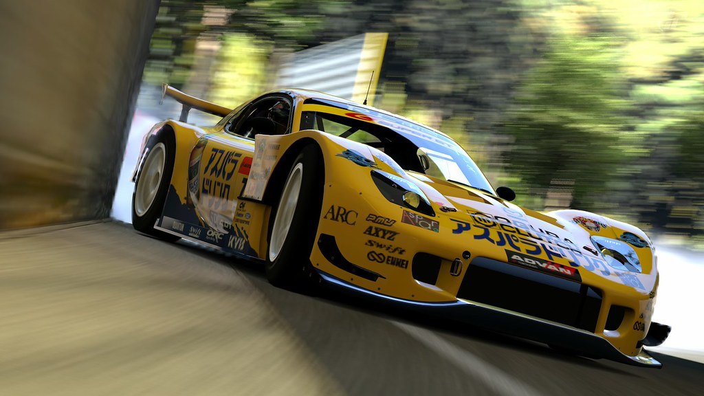 Fillylover666's tweet photo. I think it would be an interesting challenge to use slow cars and modify them to make them op and create interesting races, like using this Re-Amemiya Asparadrink in the Suzuka 1000km in Gran Turismo 5. That would be cool. I'll see if I get lucky and win the race. https://t.co/lYp0iW8KSc