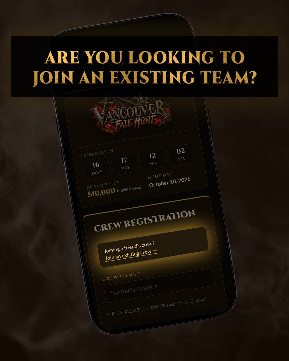 Losttreasureca's tweet photo. Want to join an existing team? 🤔 The crew built a new function that allows you to join an existing team when you click on "Get a Crew Map." 💪🏼 Now, there truly is no leaving a pirate behind. 🏴‍☠️ https://t.co/IxpUl1odes