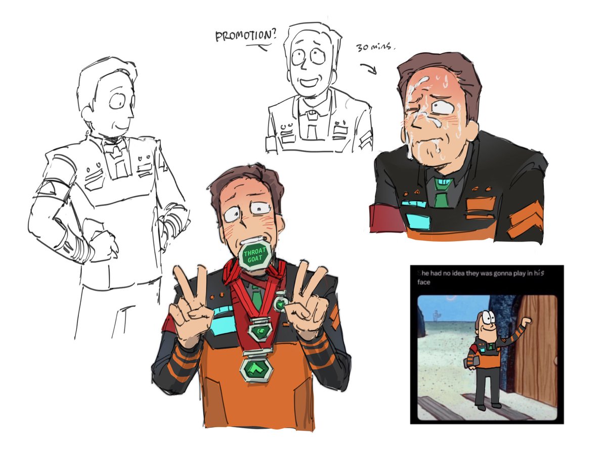 iatnentwt's tweet photo. How’d bro get six promotions in a week
No but he’s actually so cute in this uniform
#jerrick #rickandmorty https://t.co/drLV0rMPJ4