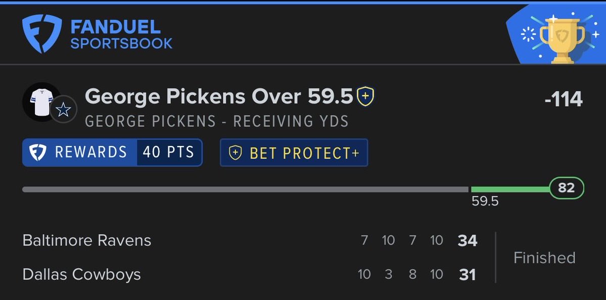 TopShelfSP's tweet photo. ✅ George Pickens o59.5 Receiving Yards  

Straight bets stay feeding 🤑 https://t.co/yEKO8idTXh