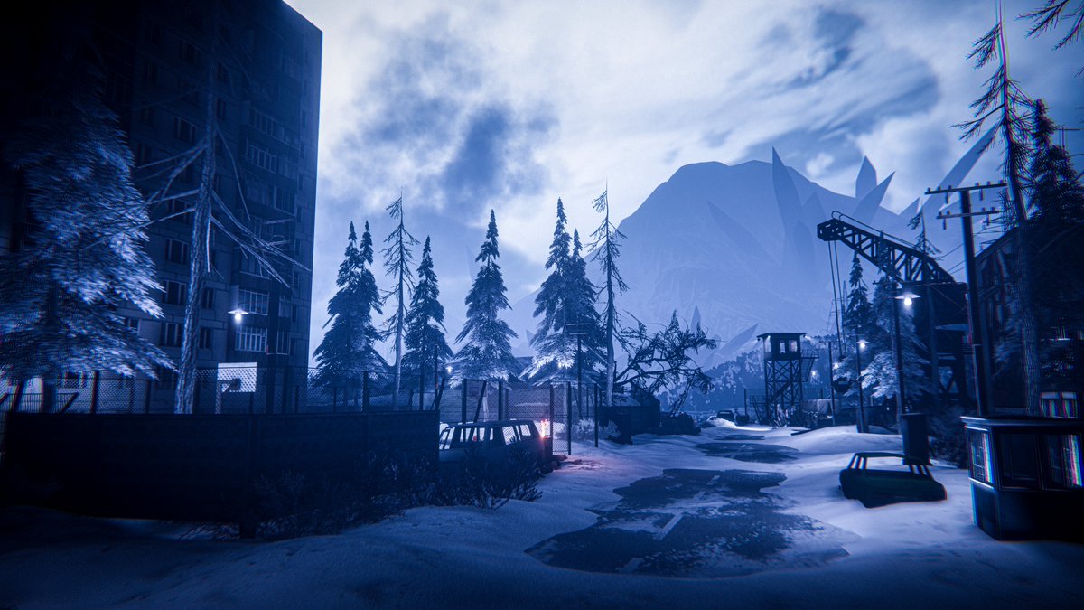 jellekayen's tweet photo. ウルサスのシモンチ郊外に広がる、重工業の採掘最前線。
Heavy industrial mining frontier in the outskirts of Simonch‚ Ursus․ 
World: Arknights - Ursus North ｜ ТУНДРА
Author: SchwarzXVII @SchwarzXVII
https://t.co/mgEuMHUHhJ
#VRChat #VRChatPhotography #VRChat_world紹介 https://t.co/EqbMgB7zEu