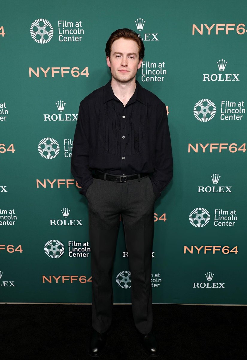 kconnorupdate's tweet photo. kit connor on the "a long winter" red carpet during the 64th new york film festival https://t.co/5WicJcAxbj