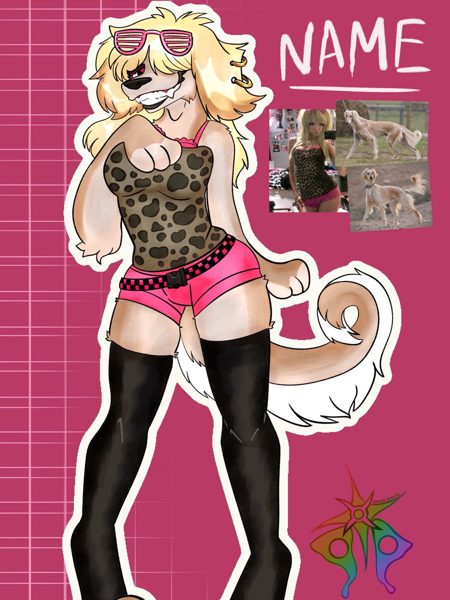 orphic_moth's tweet photo. SCENE SALUKI ADOPT 💗🐾
———
-$15!
- Toyhouse transferrable! 
- I TAKE : 
cashapp 
paypal
chime
venmo
COMMENT OR DM IF INTERESTED!
also available on my kofi! 
https://t.co/NgOoTJz8y6
#furryart #furryadopt #ocadopt #adopt https://t.co/vKgbCVo9a7