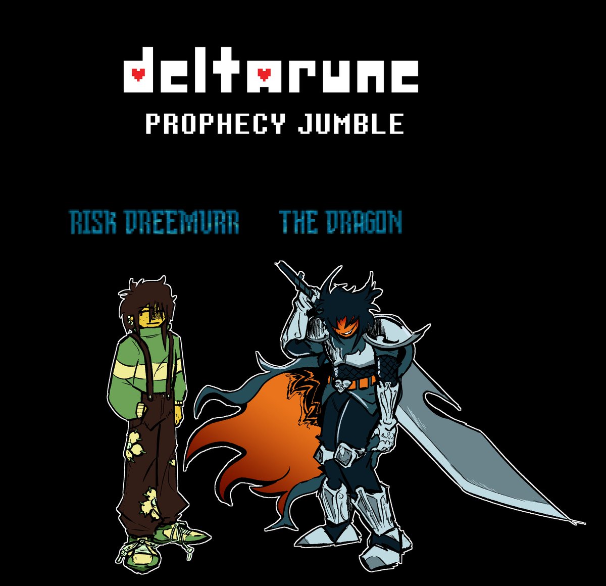 Skullz_ArtGuy's tweet photo. DELTARUNE PROPHECY JUMBLE

What if the profecy was jumbled and its roles given to other characters that is this AU

#deltarune #deltarunefanart #DeltarunePJumble
(1/3) https://t.co/mjcAwMBqfw