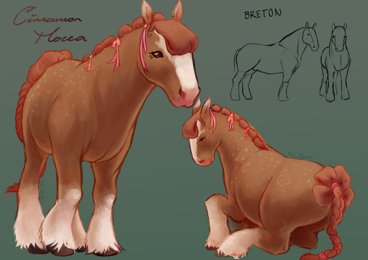 The_Zrat's tweet photo. Rdo horses, Cinnamon Mocca

#horse #rdro #breton https://t.co/H3RdXUzcve
