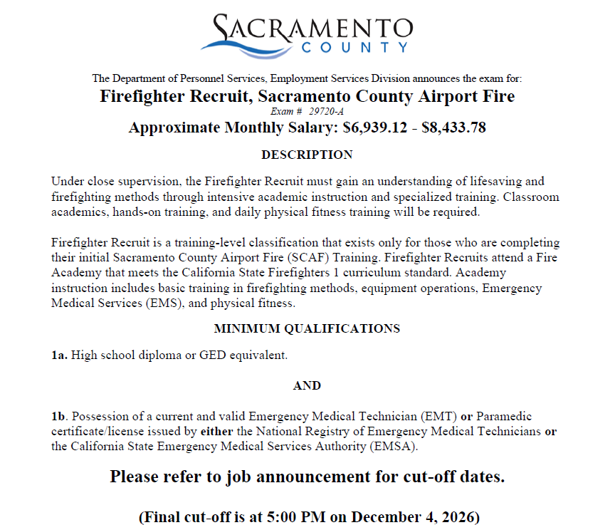 SacCountyCA's tweet photo. Now Hiring! Senior Office Assistant; Survey Party Chief; Water Quality Control Systems Technician; and more! https://t.co/QDnNKaHvVC https://t.co/jpHlJ0dSrU