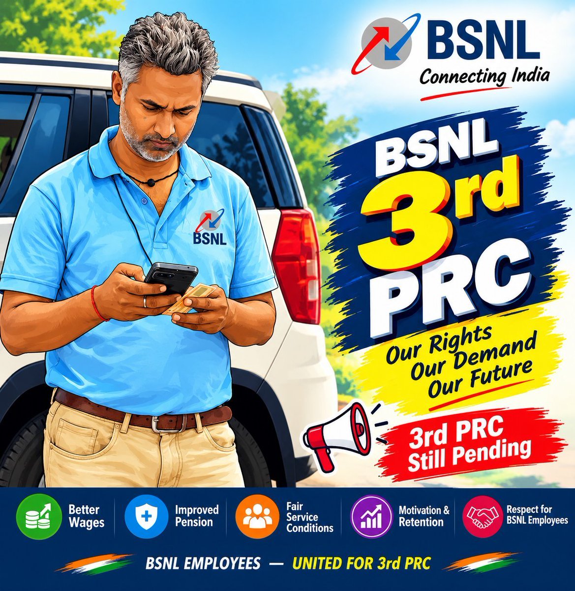 kainbsnl's tweet photo. Remove_Affordability_Clause #3rdPRC_BSNL
@JM_Scindia @BBCHindi @ajitanjum @khanumarfa @ravish_journo @TheNewspinch https://t.co/JoXMlshM1r